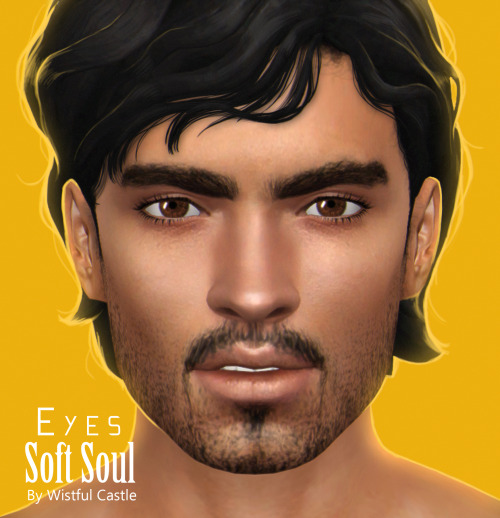 I needed more eyes WITHOUT ridiculous specular map or too dark shades around the sclera, so I could use it with Simadream Dynamic Eye Depth Detail:3 And, well… here’s the result! :D @simadream, you’ve done a great job!;)
* Soft Soul - base game...