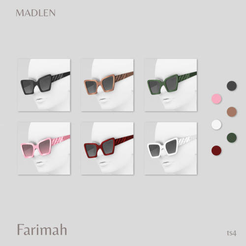 Farimah Sunglasses
Fancy cat-eye sunglasses. Thick frame and oversized lenses!
DOWNLOAD (Patreon)