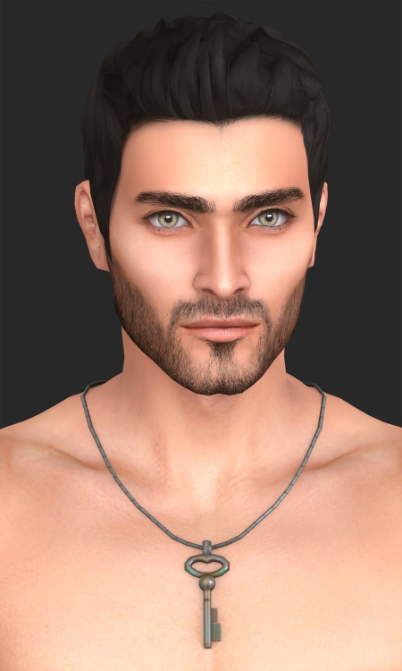 * Necklace 1 - base game compatible male necklace all LOD’s, all maps, 12 swatches, from teen to elder + werewolves/mermaids/aliens. Cas thumbnail.
* Necklace 2 - base game compatible male necklace all LOD’s, all maps, 12 swatches, from teen to elder...