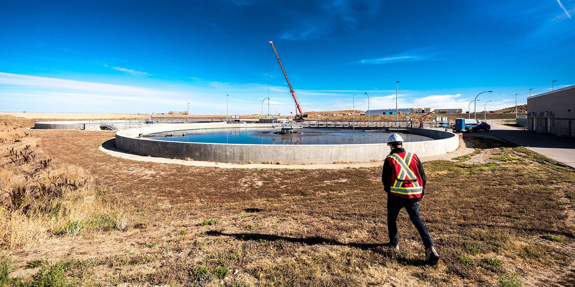 Regina Wastewater Treatment Plant Exterior 