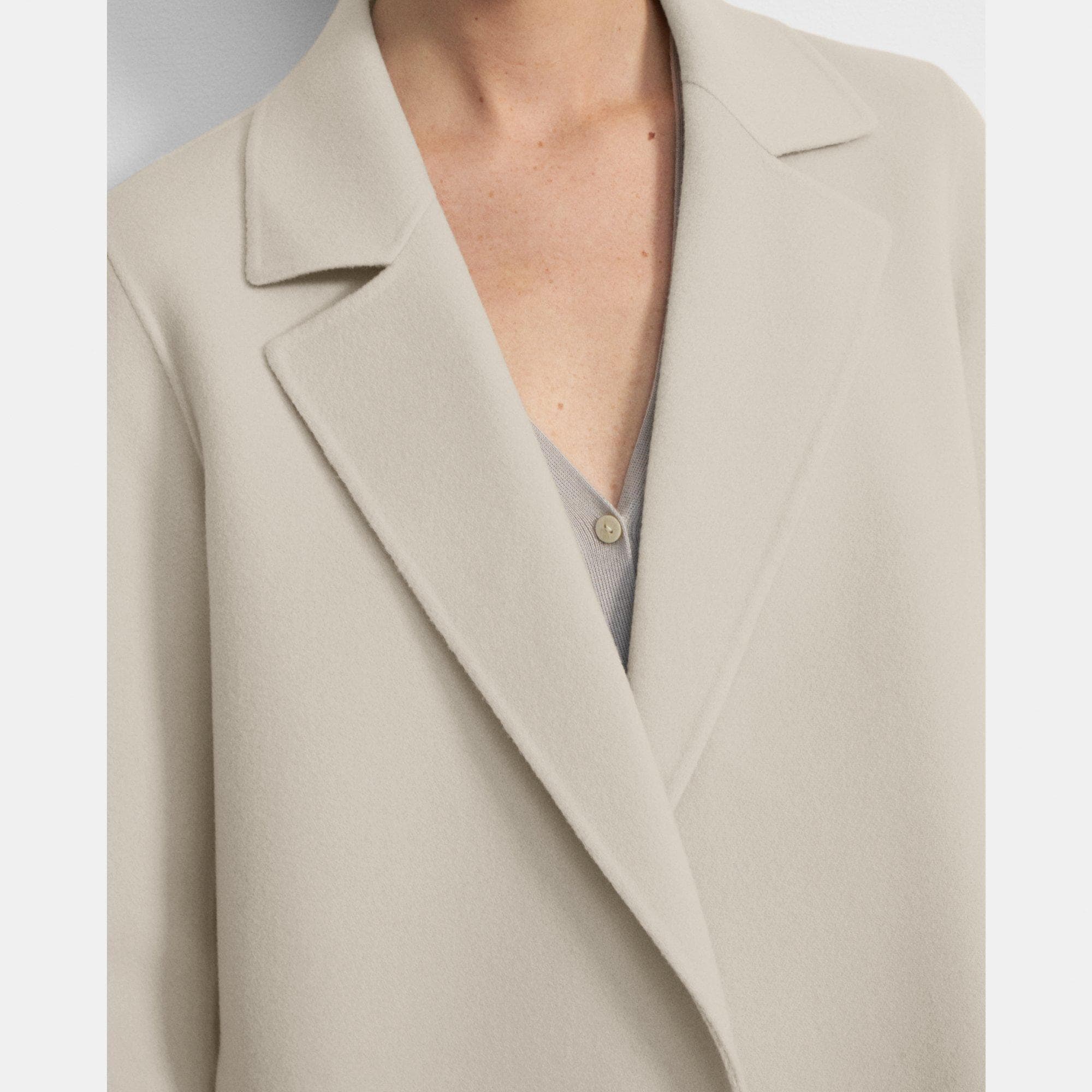 Clairene Jacket in Double-Face Wool-Cashmere