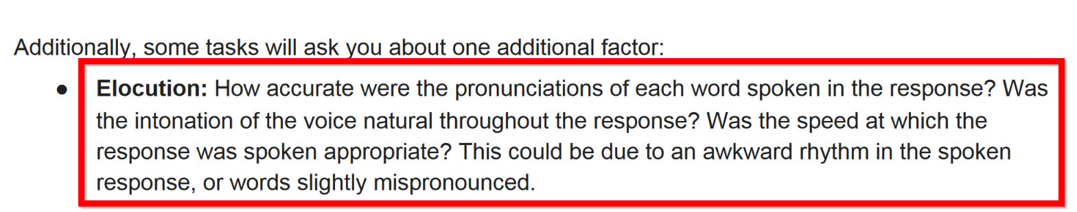 google voice search guidelines