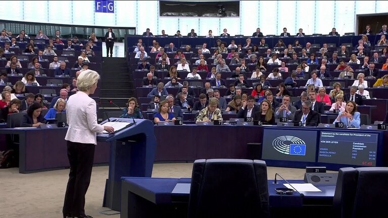 Statement by Ursula VON DER LEYEN, President of the European Commission, candidate for a second mandate 2024-2029: speech by Ursula VON DER LEYEN