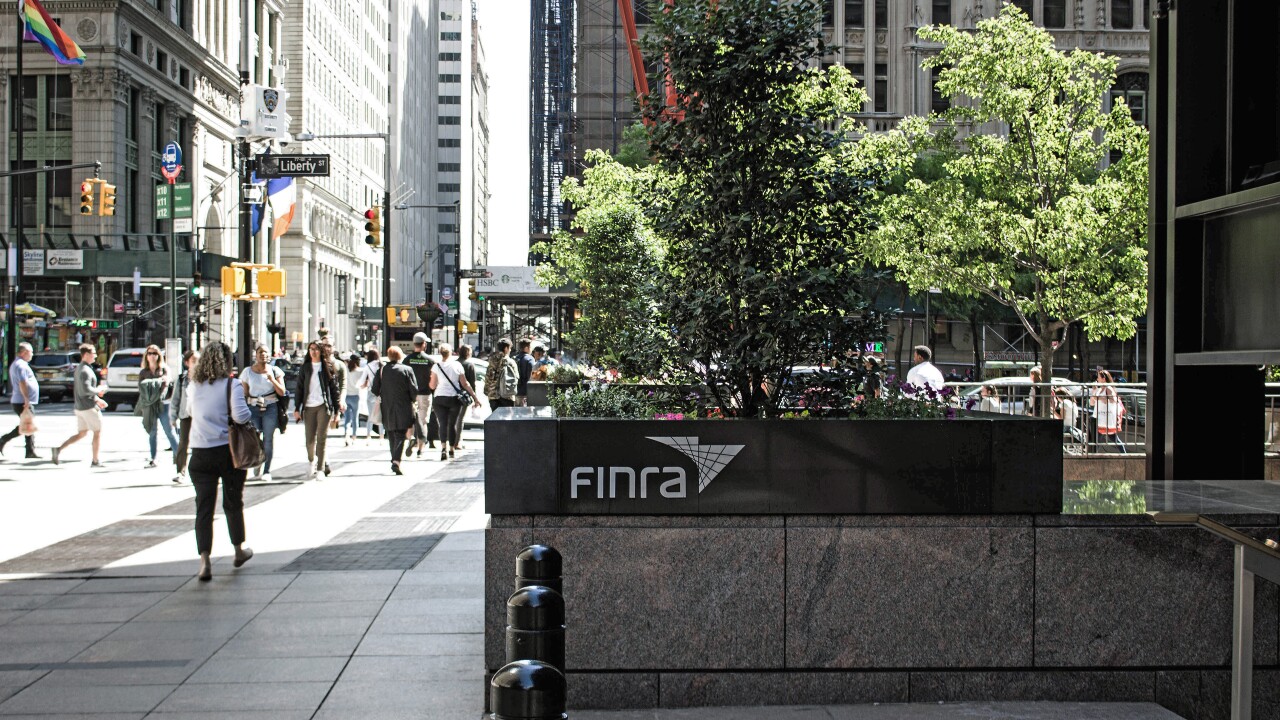 FINRA finra headquarters Financial District Zuccotti Park regulation