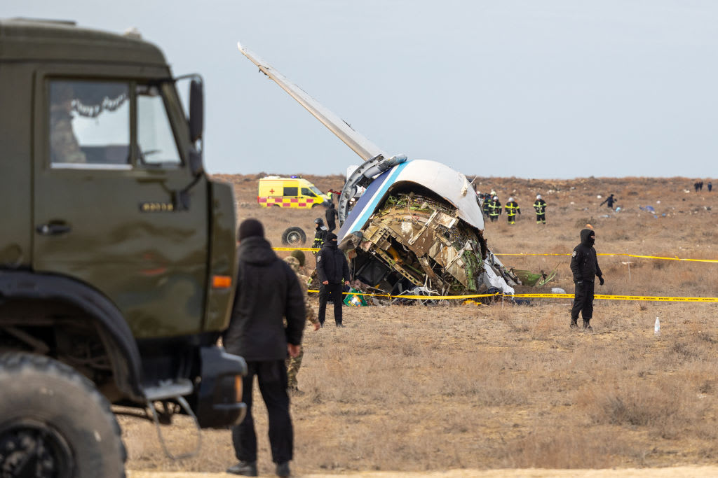 Un avion s'est écrasé au Kazakhstan.