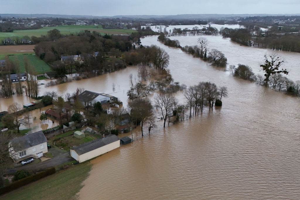 Le pic de crue pourrait être moindre que redouté jusqu'alors à Redon, en Ille-et-Vilaine.