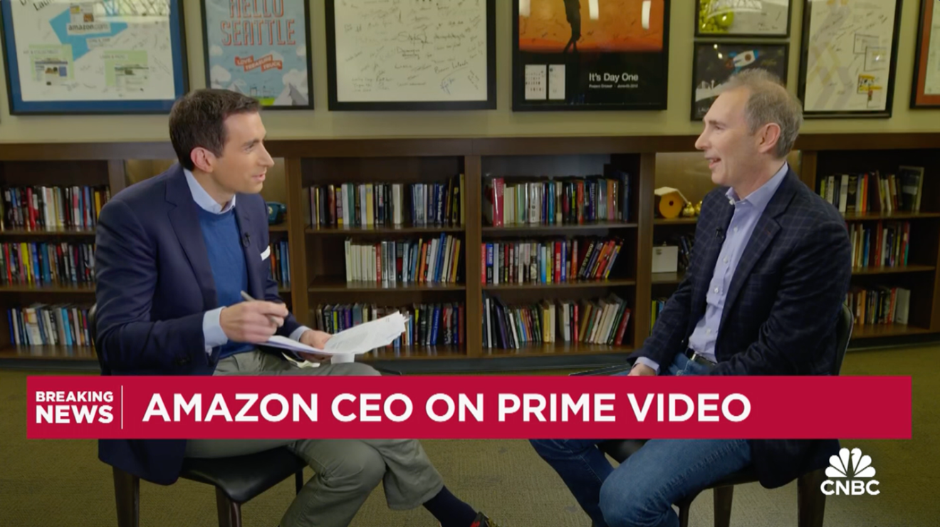 Amazon CEO Andy Jassy: People are still buying, but they are being careful about what they shop for