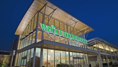 An image of the outside of a Whole Foods Market store