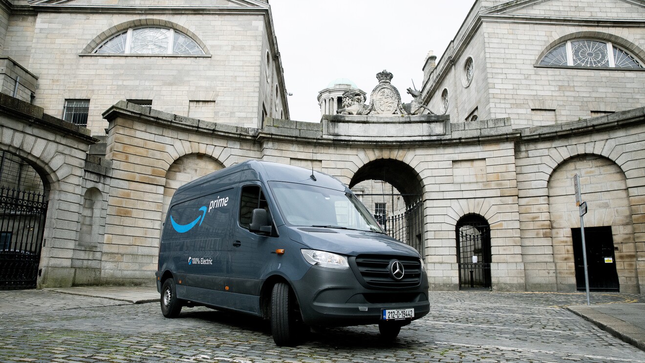 Amazon facility in Ireland.