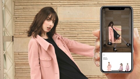 StyleSnap identifies clothing products via your smartphone's camera function.