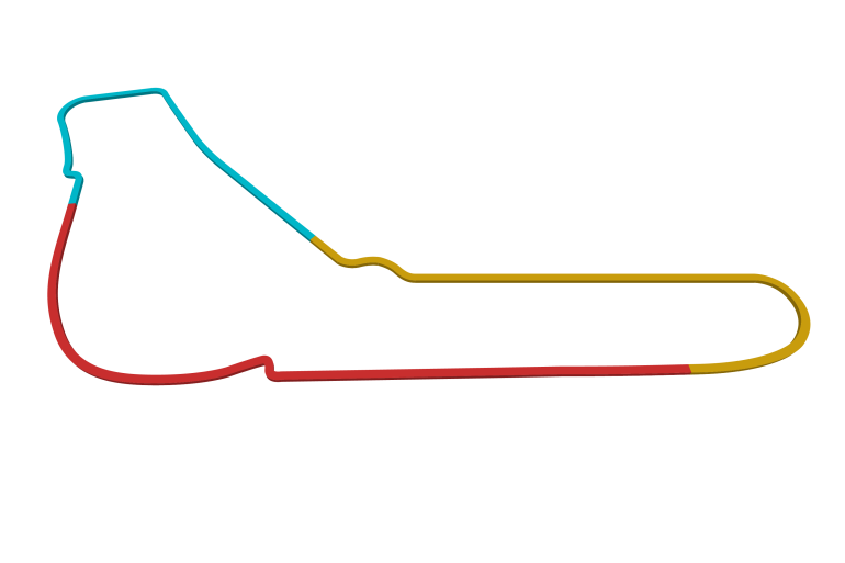 2023 Italian Grand Prix track map sectors