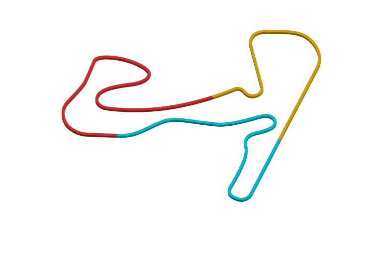 2023 Dutch Grand Prix track map sectors