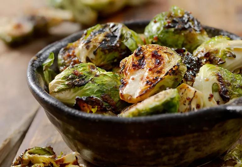 Roasted brussel sprouts