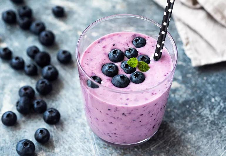 blueberry shake