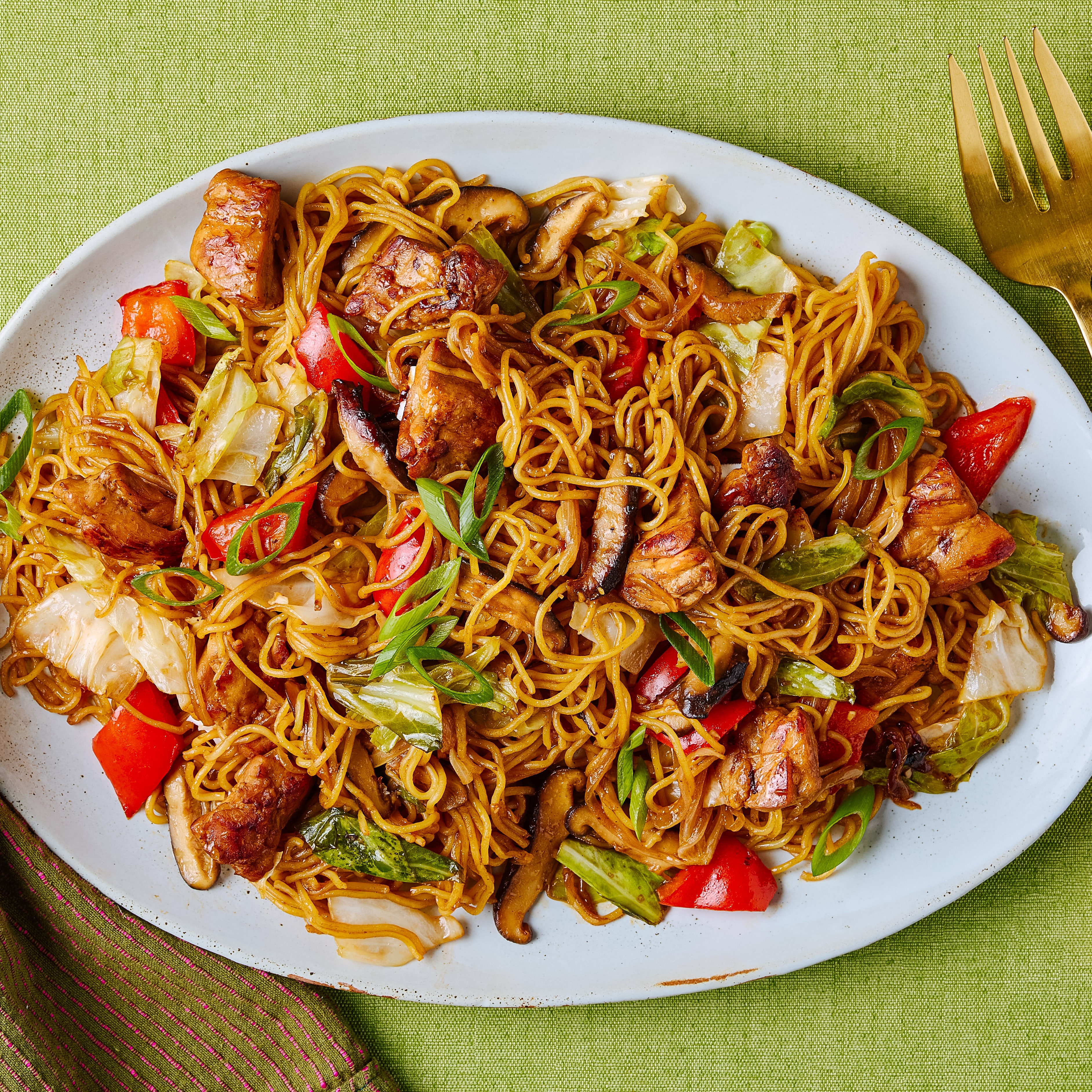 Chicken Yakisoba