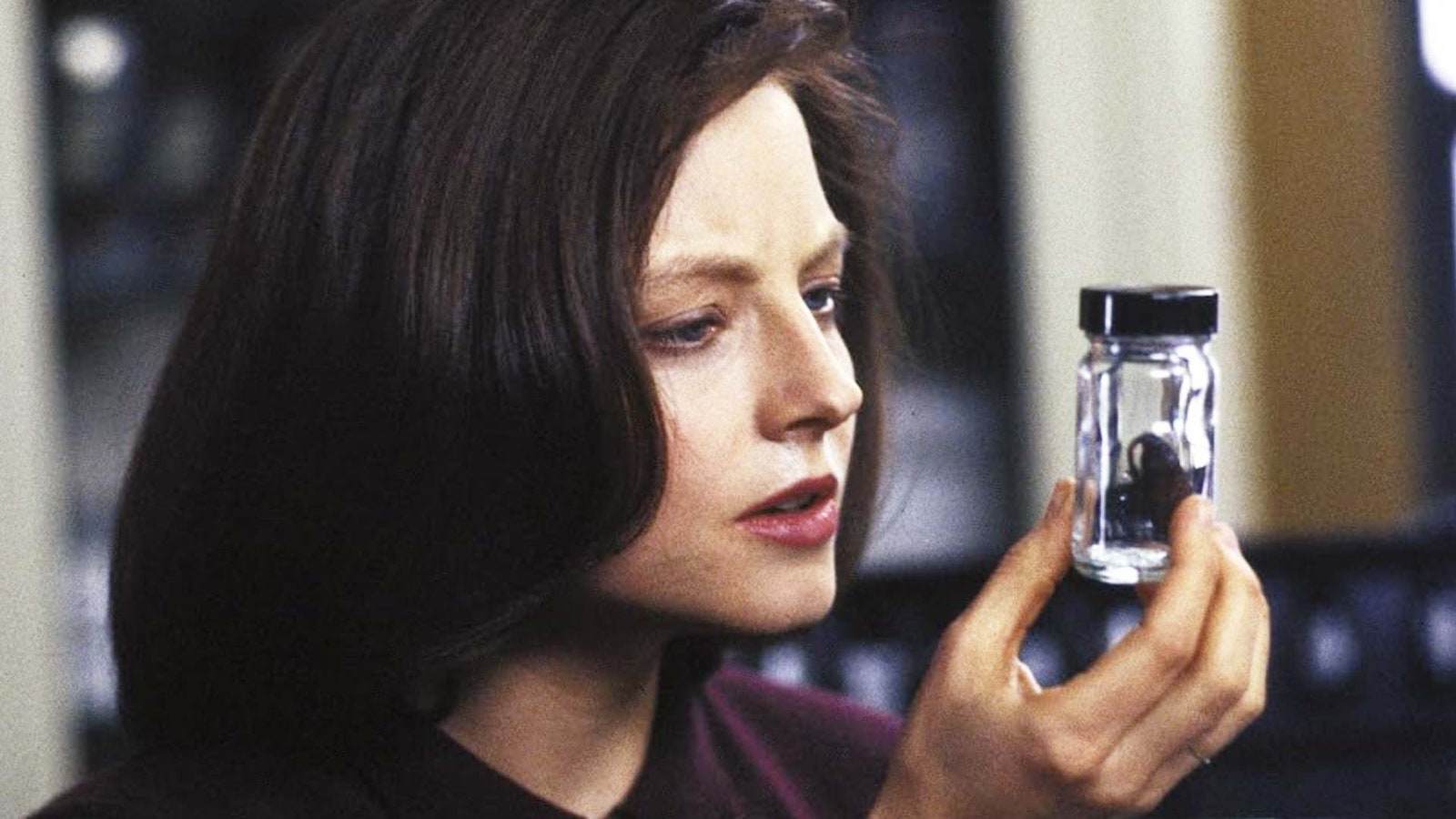 Image may contain Jodie Foster Photography Adult Person Head Face and Smelling