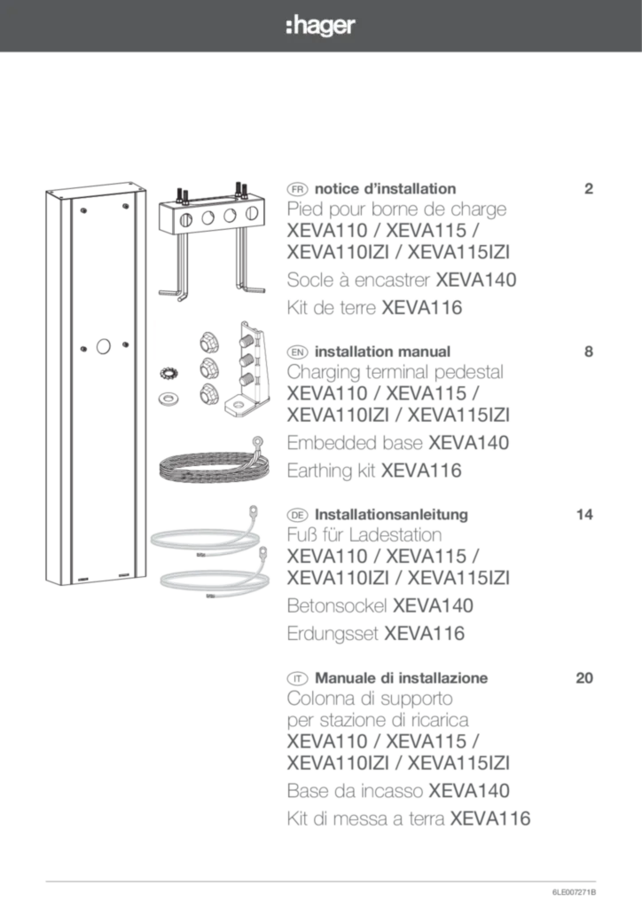 Afbeelding Installatiehandleiding en-GB, fr-FR, de-DE, it-IT 2021-03-30 | Hager Belgium