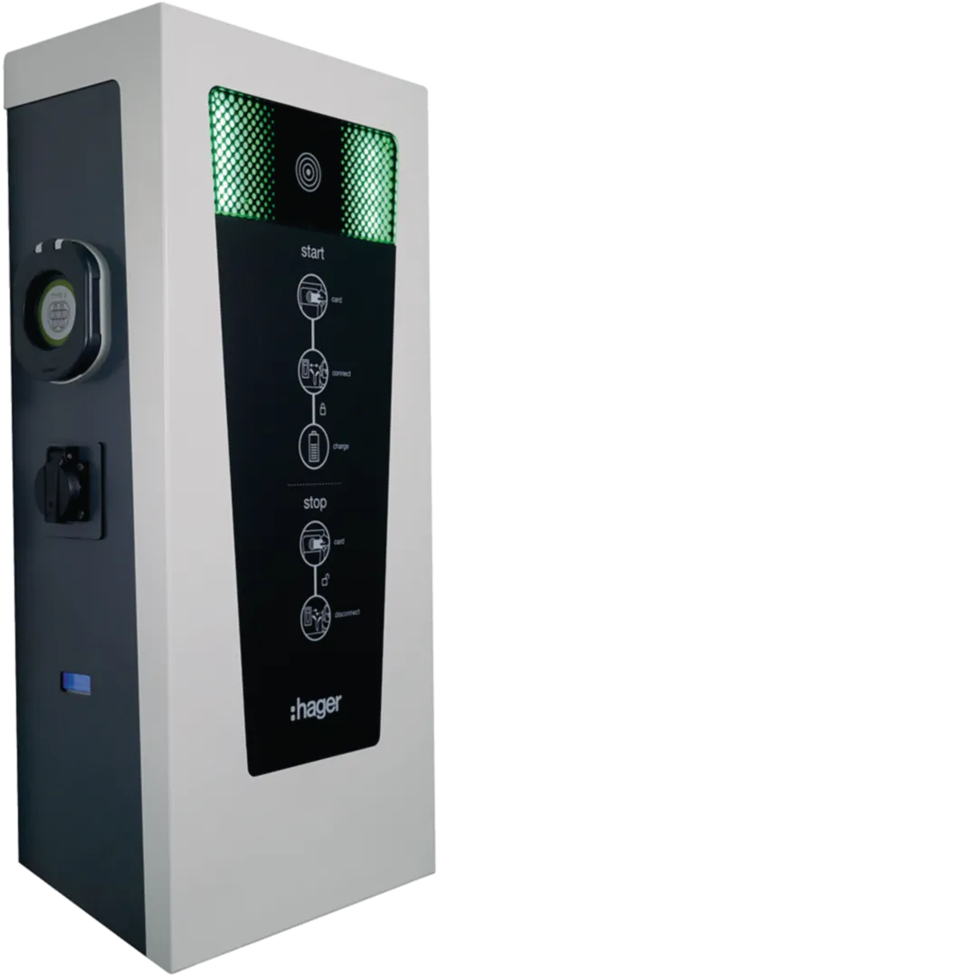 XEV600C - Borne de charge VE witty park 2x7kW 1P M3T2S M2TE IP54 IP