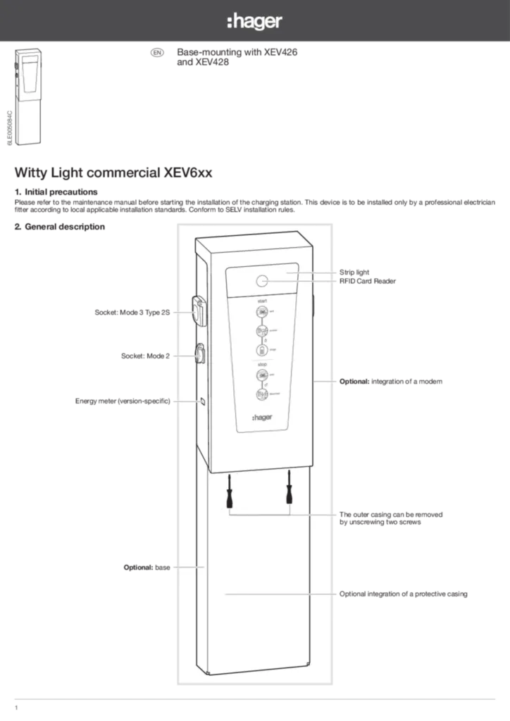 Image NOTICE_BORNES_DE_CHARGE_MONTAGE_SUR_PIED_6LE005084C_EN_WEB | Hager France