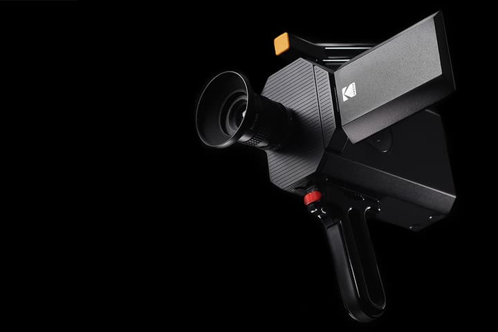 The Kodak Super 8 Camera – which is available in color choices of black or white – is intended to provide filmmakers with a more accessible means of obtaining the unique look and feel of analog film