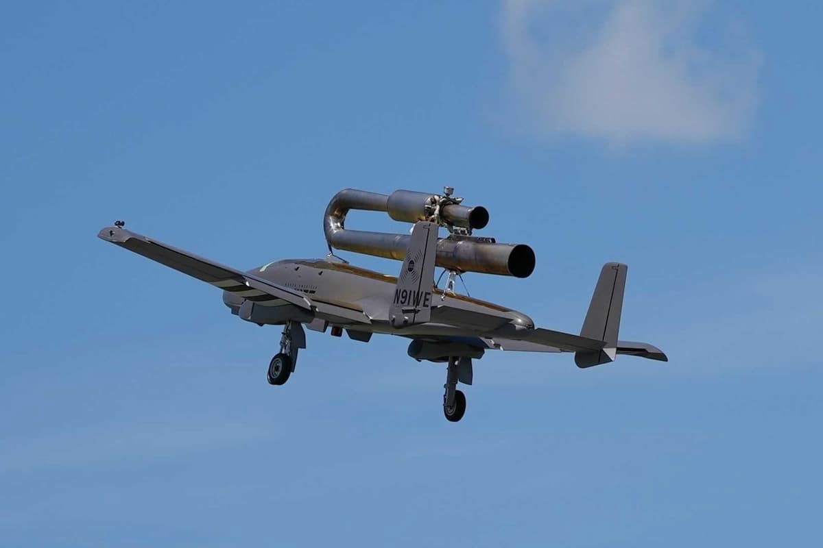 Wave's J-1 engine gets flight testing atop its Scitor demonstrator UAV