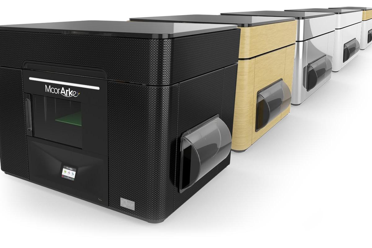 The Mcor Arke full-color desktop 3D paper printer
