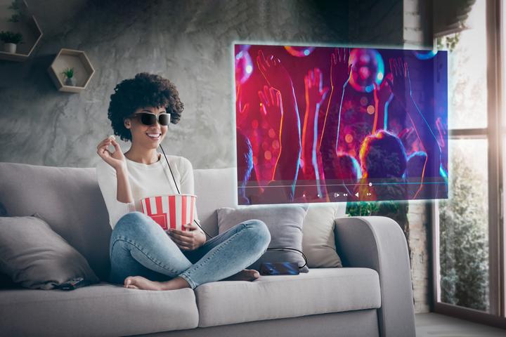 The Lenovo Glasses T1 create a personal big-screen experience