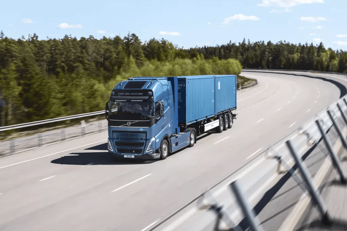 Volvo has started testing hydrogen fuel cell trucks, with plans to roll them out later this decade