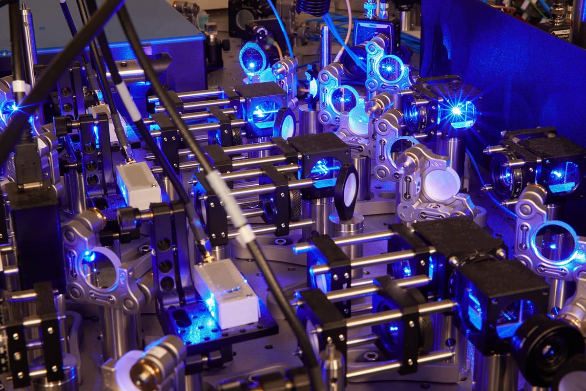 Atom Computing's first generation quantum computer in August 2021