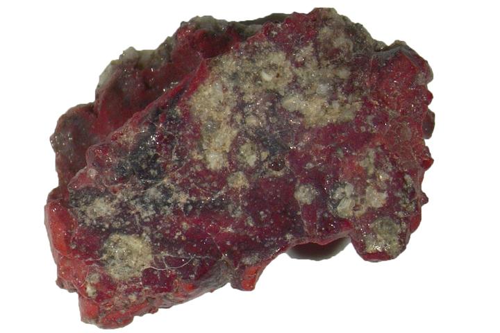 A sample of red trinitite, containing the newly identified quasicrystal