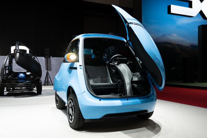 A Geneva Motor Show debut for the series production Microlino Lite electric micro-car
