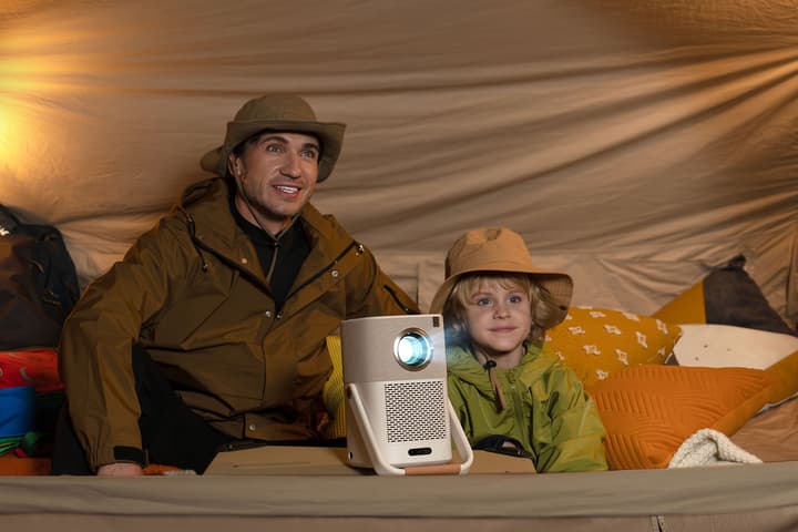 The Yaber T2 provides audiovisuals at camp, in the yard or in the home