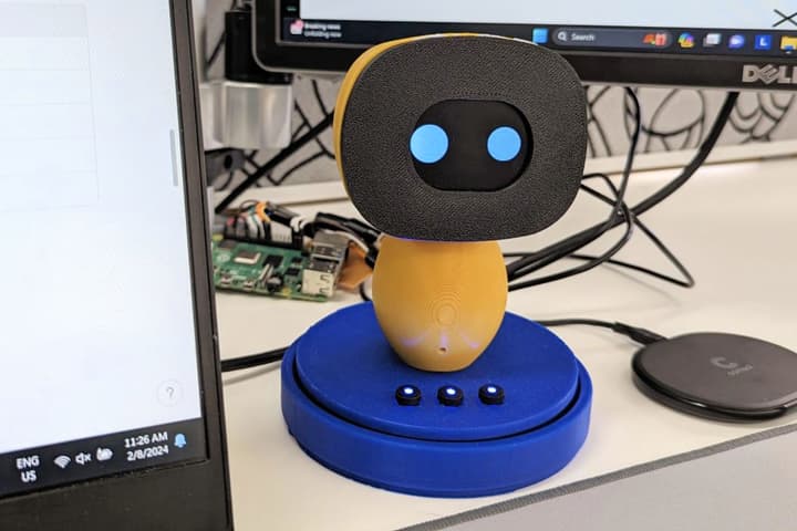 Stu, a desktop AI-powered robot that is designed for ADHD adults that face daily struggles with executive function