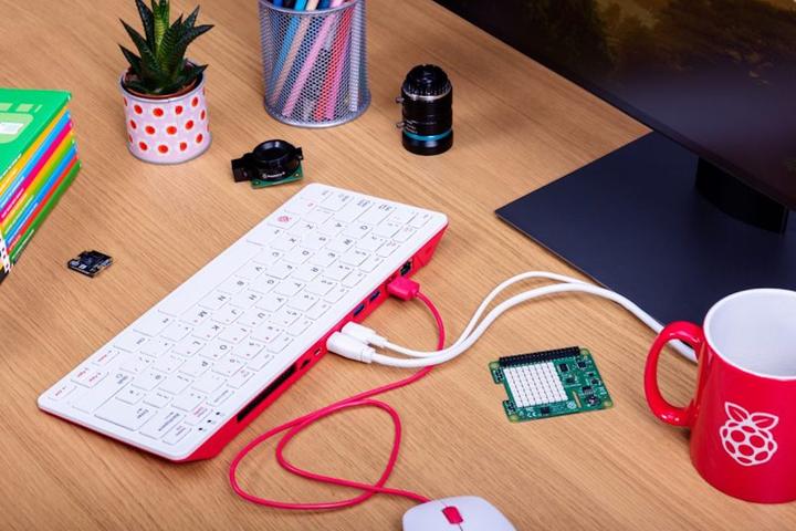 The Raspberry Pi 400 packs the mini PC into a keyboard form factor