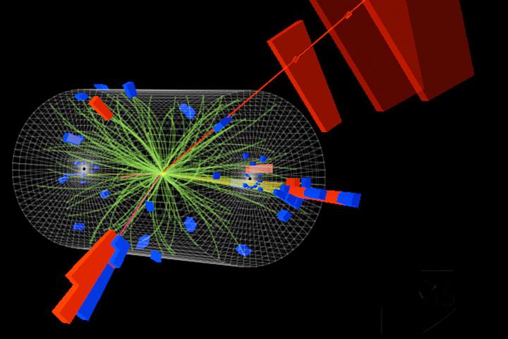 An international research collaboration has confirmed that the potential Higgs boson does exhibit the decay characteristics that would be expected under the standard model (Image: Monica Vazquez Acosta/CERN)