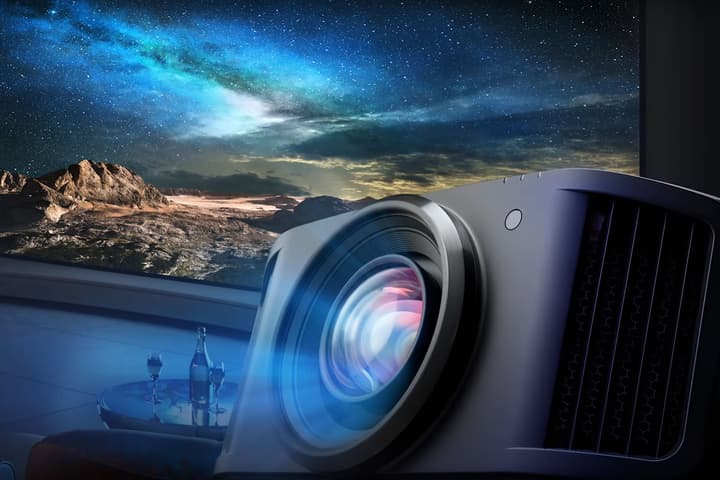 The 2024 D-ILA laser projectors boast high brightness, high contrast and a bunch of image optimization features for the promise of powerfully immersive home theater viewing