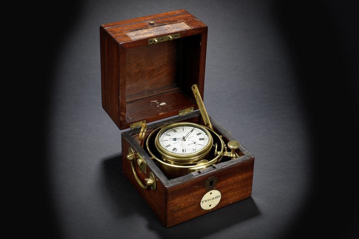 The marine chronometer heading for the auction block on July 9 has certainly witnessed its fair share of history