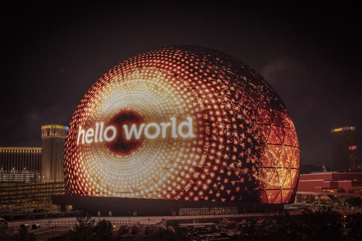 The Sphere, by Populous, officially opened in September 2023 and hosts concerts, as well as sporting events like boxing
