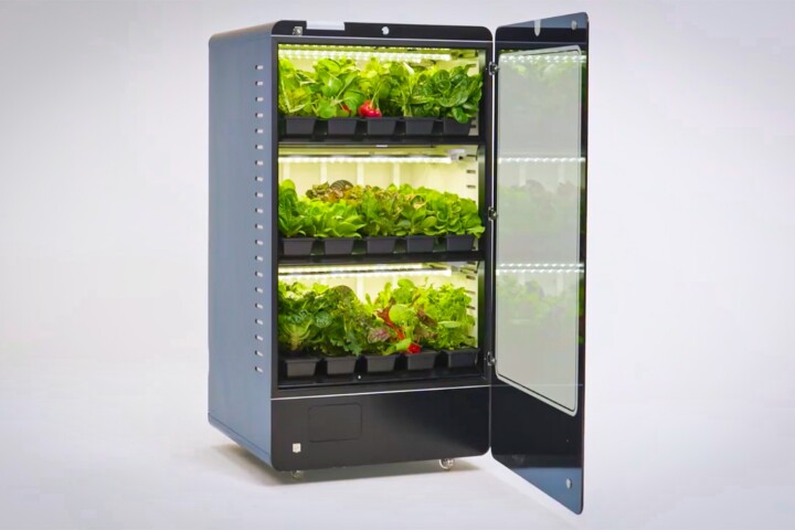 Fresh veggies on demand, thanks to a streamlined farm-in-a-box with an AI in charge