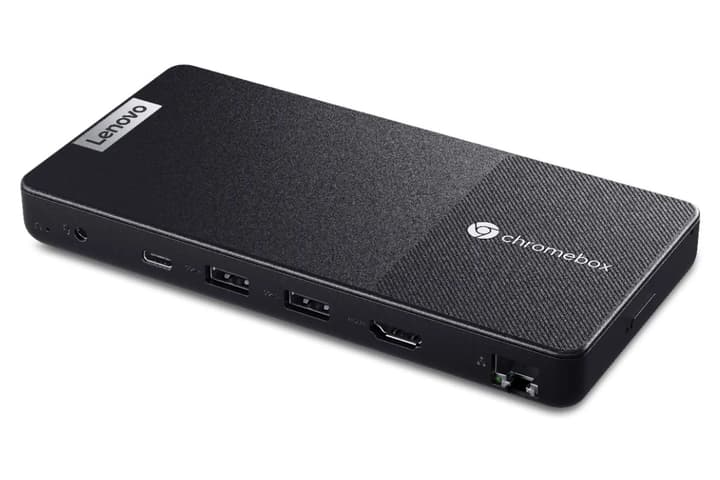 The pocket-sized Chromebox Micro is described as "an ultra-thin, lightweight media player that fits into nearly any kiosk or signage solution"