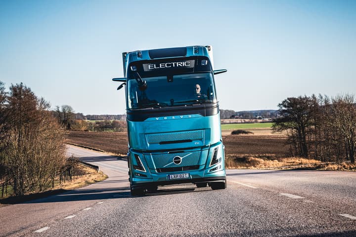 Volvo FH long-range EV truck