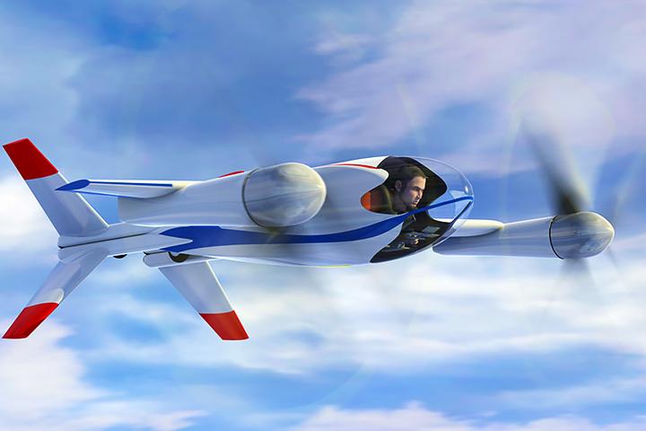 NASA Engineer Mark Moore created the Puffin eVTOL concept back in 2009