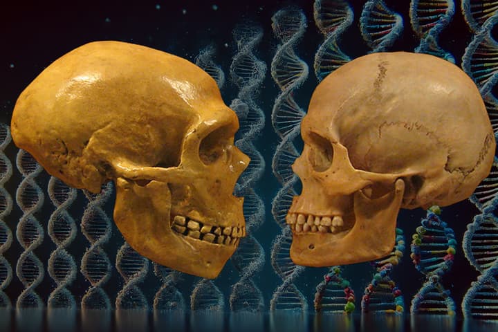 An association has been found between Neanderthal DNA and autism in modern humans