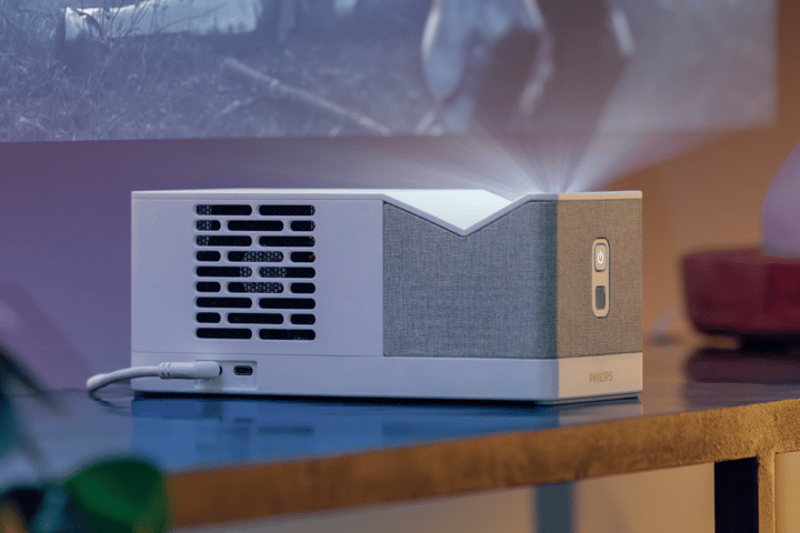 Philips Projection's first portable UST tri-laser projector is funding on Indiegogo