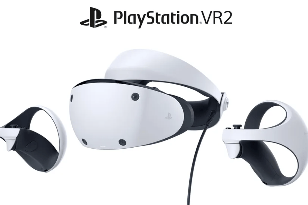 Sony has finally revealed what the PlayStation VR2 headset looks like