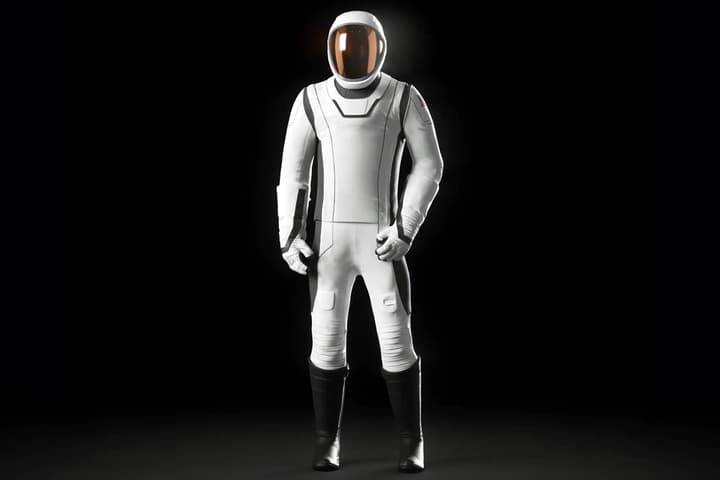 Rendering of the new EVA suit