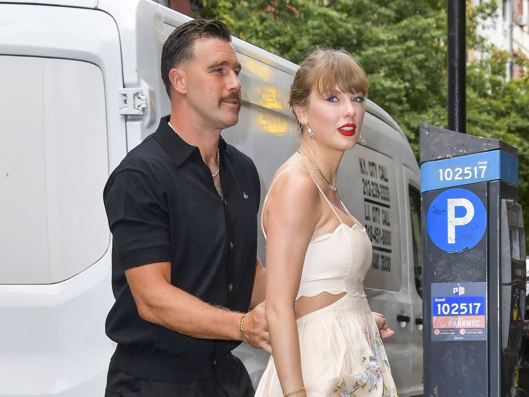 Taylor Swift Ditches This Classic Wedding Guest Dress Rule