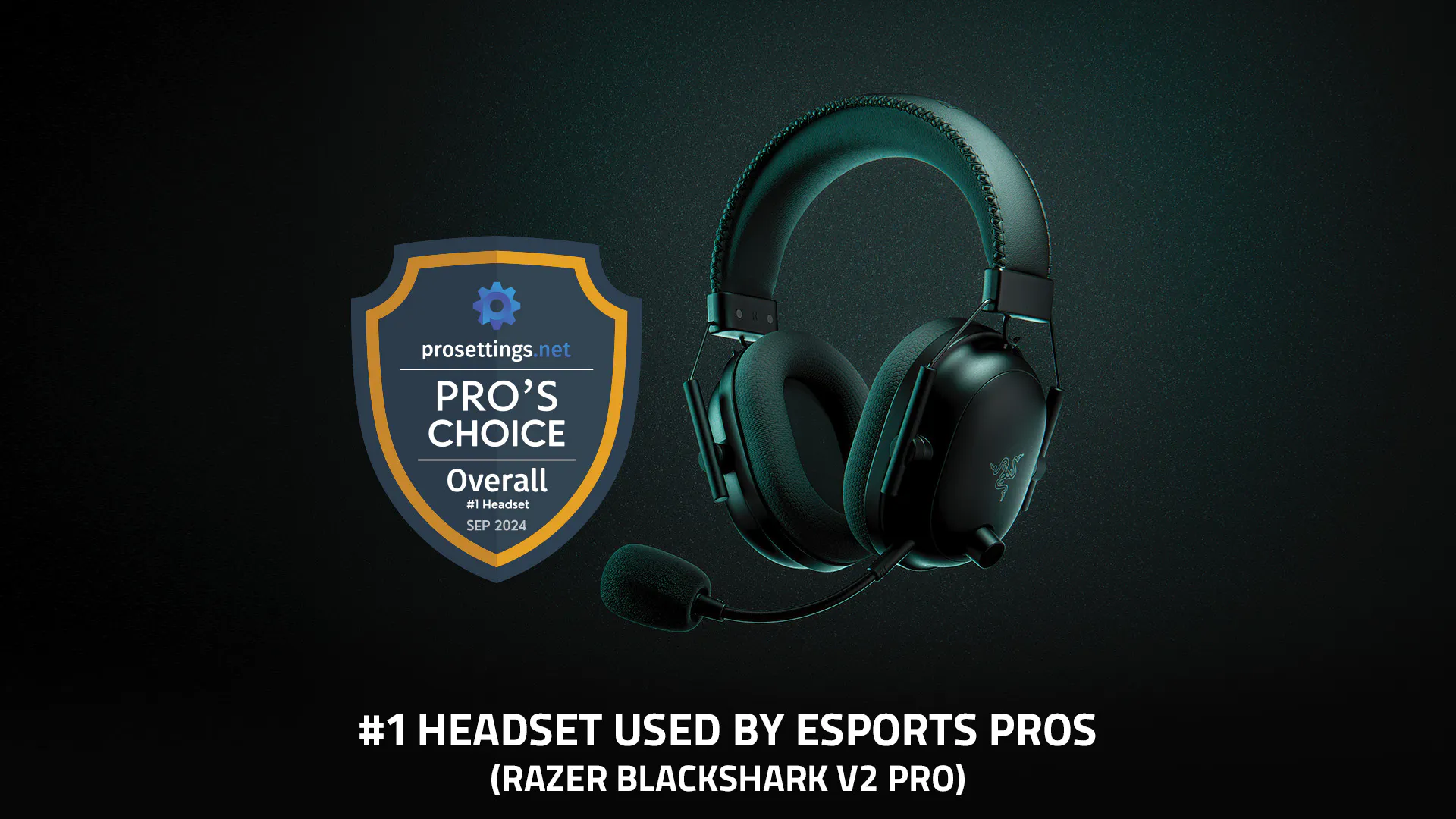 #1 casque USED BY ESPORTS PROS