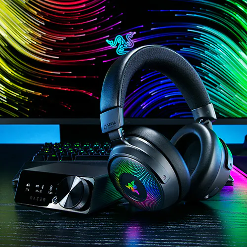 Gaming Headsets and Headphones: Wireless and wired options with immersive audio for gaming