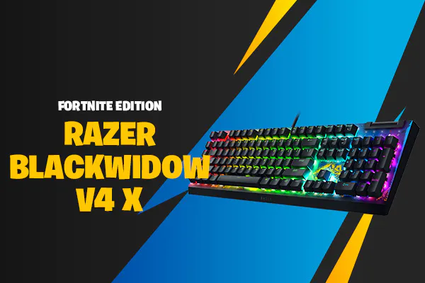 FORNITE EDITION - RAZER BLACKWIDOW V4 X